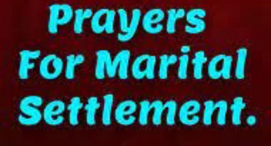Prayer for Marital Settlement: A Guide to Finding Divine Guidance and Peace