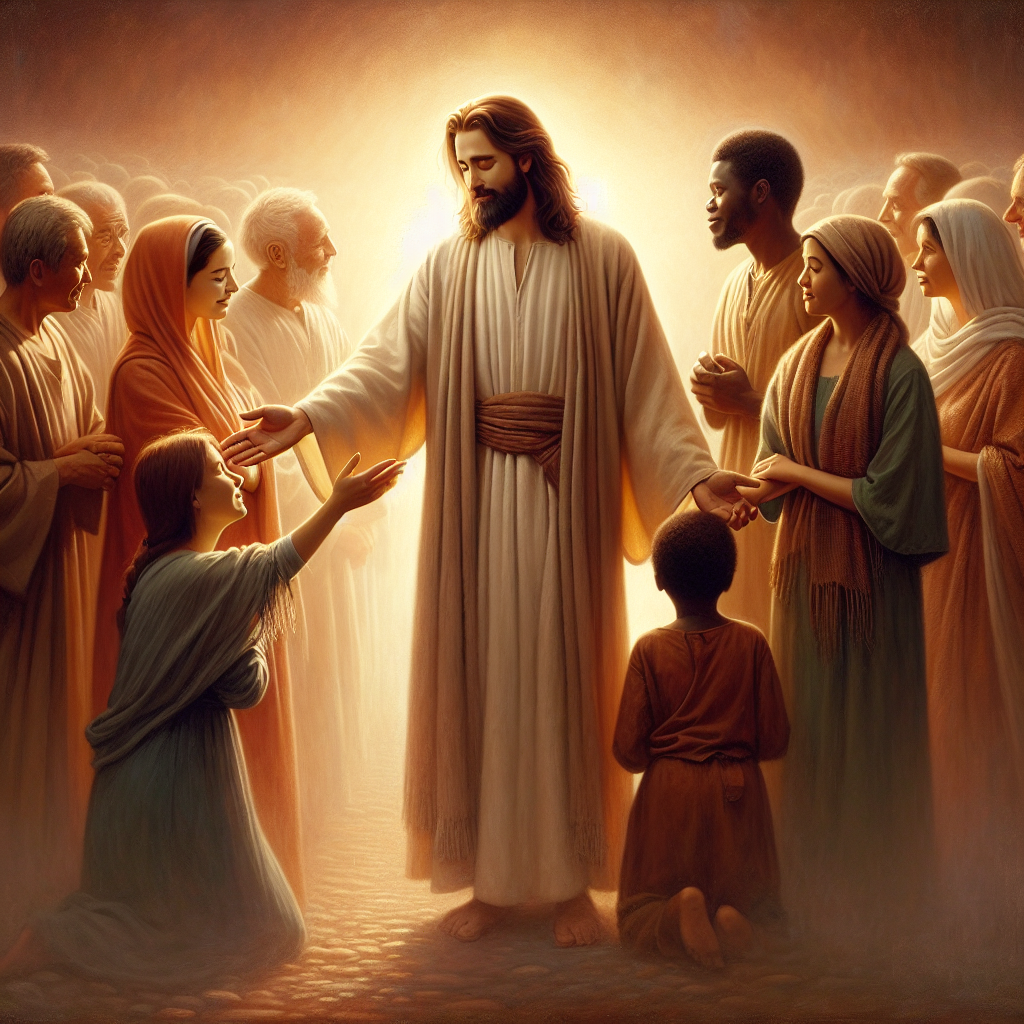 jesus healing the sick verses