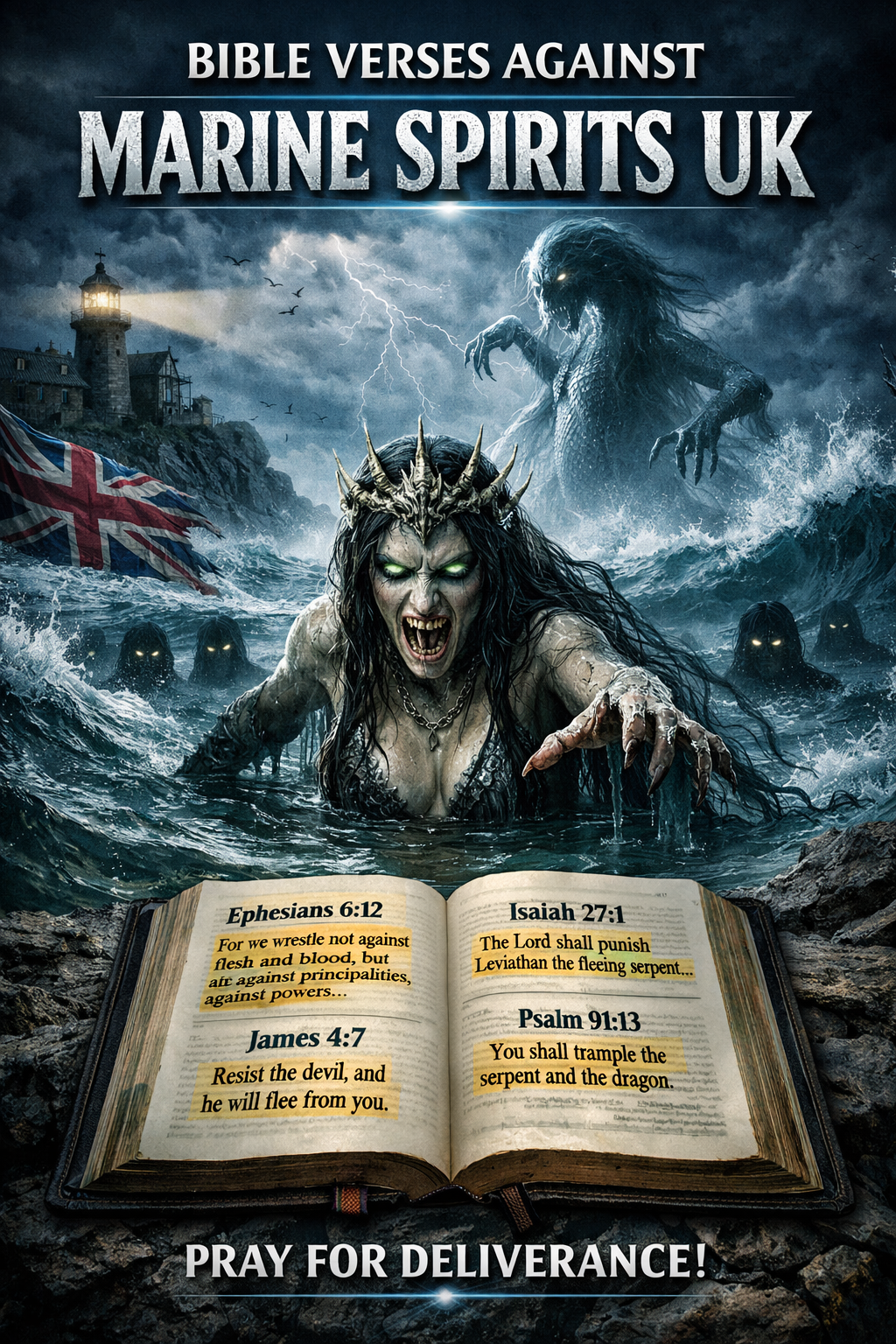 How to Decimate Marine Spirits UK: Forbidden Bible Verses 1 bible verses against marine spirits uk