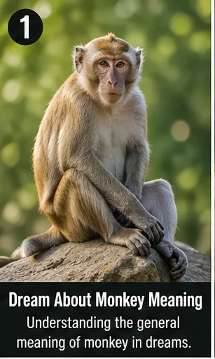 SPIRITUAL MEANING OF dream about Monkey 2026:How to cancel evil plans 1 dream about monkey meaning 1
